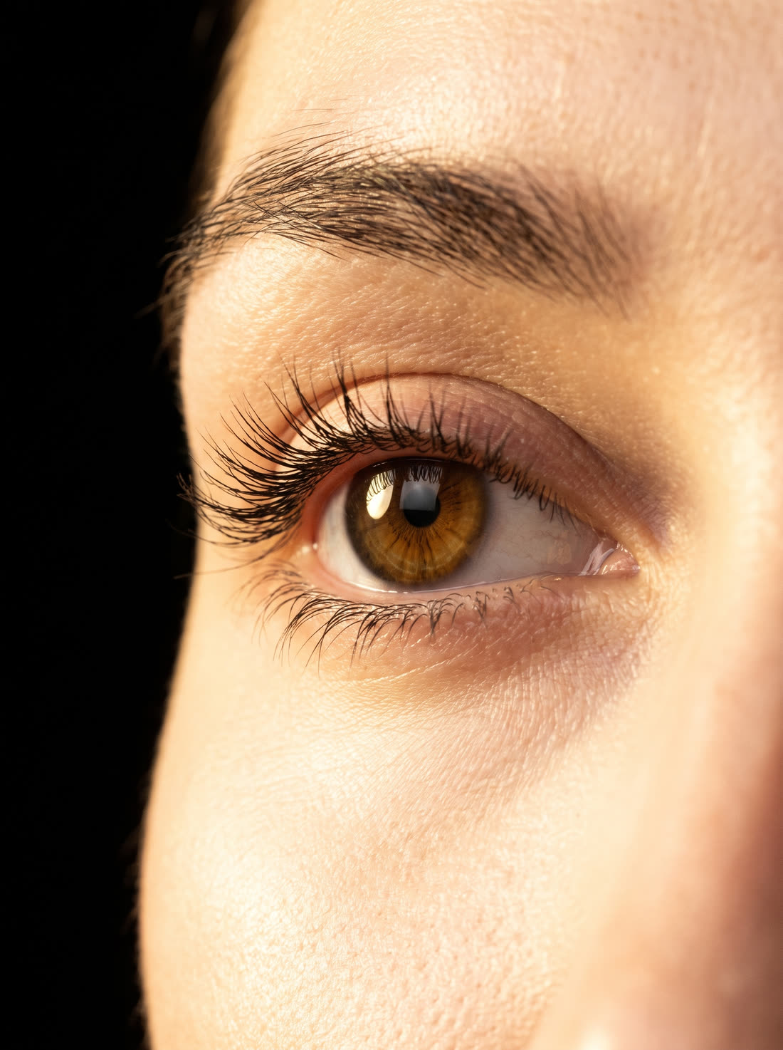 Bright refreshed eye and smooth under-eye